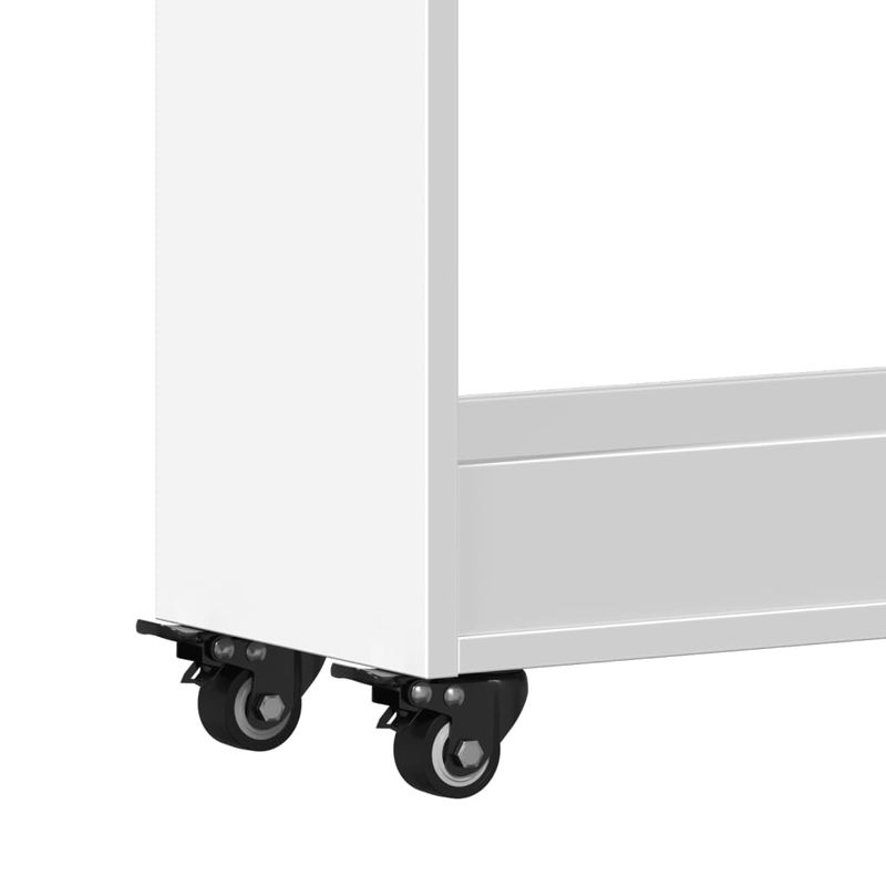 Casa si Gradina - Mobilier - Dulapuri si sifoniere - Dulapuri - Dulap cu roti, alb, 60x22x79 cm, lemn prelucrat - Infinity.ro