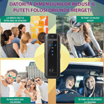 TV, Audio-Video si Foto - Camere video - Camere video compacte - Camera video corporala, full HD, 12 MP ,  baterie 600mAh, inregistrare continua 5 ore, rotatie camera 180°, microfon - Infinity.ro