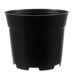 Set de 10 ghivece de productie pentru rasaduri, din plastic rezistent, 16 cm diametru