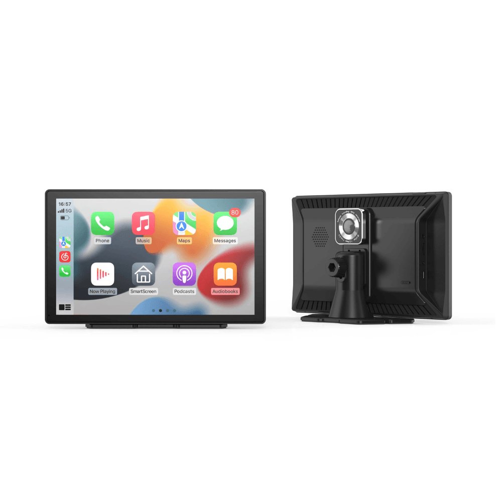 Navigatie auto multimedia MaGeCa®, Apple CarPlay/Android Auto, Display tactil 9 inch, Universala, Camera marsarier