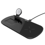 Laptop, Telefoane si Tablete - Telefoane mobile si accesorii - Accesorii Telefoane - Incarcatoare telefoane - Statie de incarcare wireless MaGeCa® 3 in 1 pentru iPhone / Apple Watch / AirPods, Incarcare rapida Quick Charge 3.0 - Infinity.ro