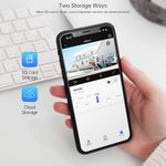 Casa si Gradina - Electrice - Smart Home - Camere de supraveghere - Camera de supraveghere WIFI MaGeCa®, vedere nocturna, rotire, stocare card/cloud, utilizare interior si exterior, Alb - Infinity.ro