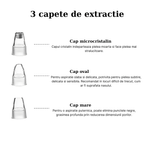 Ingrijire personala si Cosmetice - Aparate & accesorii ingrijire personala - Aparate cosmetice - Aparate intretinere si ingrijire corporala - Dispozitiv pentru indepartat puncte negre MaGeCa®, cu vacuum, 3 trepte de absorbtie, 3 capete interschimbabile - Infinity.ro