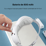 Ingrijire personala si Cosmetice - Sanatate si wellness - Articole wellness - Aparate si dispozitive de masaj - Aparat de masaj pentru ochi MaGeCa®, Bluetooth, Muzica de relaxare, Vibratii, Presiunea aerului, Reincarcabil, Pliabil - Infinity.ro