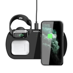 Laptop, Telefoane si Tablete - Telefoane mobile si accesorii - Accesorii Telefoane - Incarcatoare telefoane - Statie de incarcare wireless MaGeCa® 3 in 1 pentru iPhone / Apple Watch / AirPods, Incarcare rapida Quick Charge 3.0 - Infinity.ro