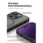 Laptop, Telefoane si Tablete - Telefoane mobile si accesorii - Accesorii Telefoane - Huse telefoane - Husa de Protectie, Compatibila Apple Iphone 14 Pro Max, 15 Pro Max, MagSafe, Antisoc, Senzatie de Piele, Transparenta - Infinity.ro