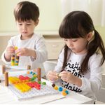 Jucarii, Copii si Bebe - Jucarii si jocuri - Jucarii & jocuri educative - Seturi de artizanat - Joc creativ Mozaic Magic Color, 7Toys - Infinity.ro