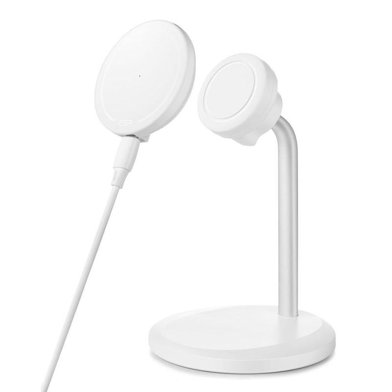 Laptop, Telefoane si Tablete - Telefoane mobile si accesorii - Accesorii Telefoane - Incarcatoare telefoane - Incarcator Wireless ESR Halolock Shift Magnetic MagSafe Alb - Infinity.ro
