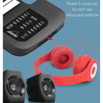 Jucarii, Copii si Bebe - Jucarii si jocuri - Jucarii de rol - Instrumente muzicale de jucarie - Pian pliabil multifunctional MaGeCa® cu 61 de taste, Design portabil, Functie de inregistrare, Difuzor incorporat, Negru - Infinity.ro