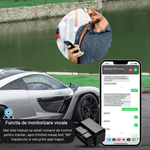 Auto si Moto - Electronice auto - Accesorii electronice auto - GPS Tracker MaGeCa® ST-902A, Plug and Play cu interfata OBD, Localizare si monitorizare in timp real, Aplicatie mobila - Infinity.ro