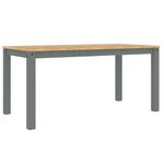Casa si Gradina - Mobilier - Mese si birouri - Mese bucatarie si dining - Masa de sufragerie „Panama”, gri, 160x80x75 cm, lemn masiv pin - Infinity.ro