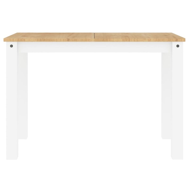 Casa si Gradina - Mobilier - Mese si birouri - Mese bucatarie si dining - Masa de sufragerie „Panama”, alb, 117x60x75 cm, lemn masiv pin - Infinity.ro