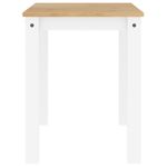 Casa si Gradina - Mobilier - Mese si birouri - Mese bucatarie si dining - Masa de sufragerie „Panama”, alb, 117x60x75 cm, lemn masiv pin - Infinity.ro