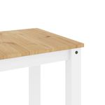 Casa si Gradina - Mobilier - Mese si birouri - Mese bucatarie si dining - Masa de sufragerie „Panama”, alb, 117x60x75 cm, lemn masiv pin - Infinity.ro