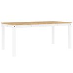 Casa si Gradina - Mobilier - Mese si birouri - Mese bucatarie si dining - Masa de sufragerie „Panama”, alb, 180x90x75 cm, lemn masiv pin - Infinity.ro