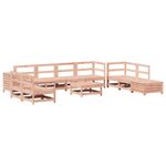 Casa si Gradina - Gradina si terasa - Mobilier exterior - Seturi mobila gradina - Set canapele gradina, 11 piese, lemn masiv brad douglas - Infinity.ro