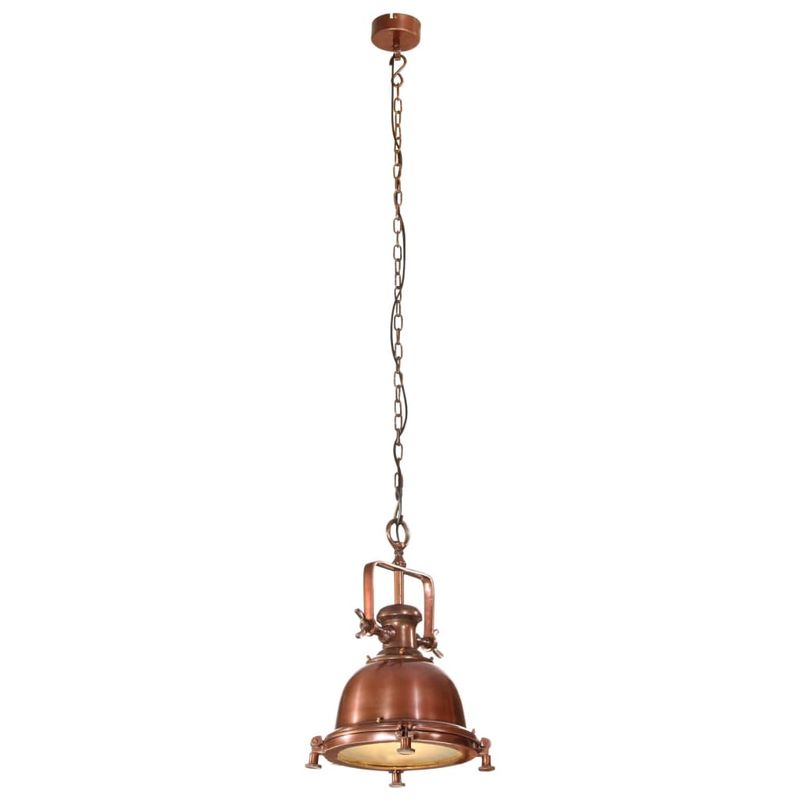 Casa si Gradina - Corpuri si surse de iluminat - Lustre si pendule - Corp de iluminat suspendat, 35x35x153 cm, aluminiu, cupru - Infinity.ro