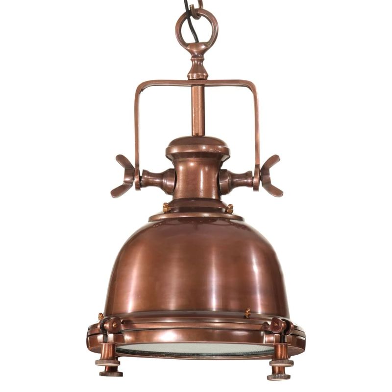 Casa si Gradina - Corpuri si surse de iluminat - Lustre si pendule - Corp de iluminat suspendat, 35x35x153 cm, aluminiu, cupru - Infinity.ro