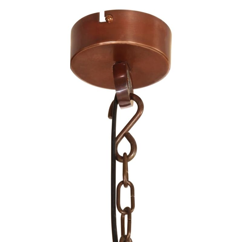 Casa si Gradina - Corpuri si surse de iluminat - Veioze si lampi - Lampi de veghe - Corp de iluminat suspendat, 35x35x153 cm, aluminiu, cupru - Infinity.ro