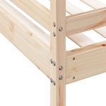 Casa si Gradina - Mobilier - Paturi si accesorii - Paturi - Pat supraetajat, 80x200/140x200 cm, lemn masiv de pin - Infinity.ro