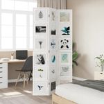 Casa si Gradina - Decoratiuni - Pereti despartitori si paravane - Paravan camera 3 panouri, alb, lemn masiv paulownia - Infinity.ro