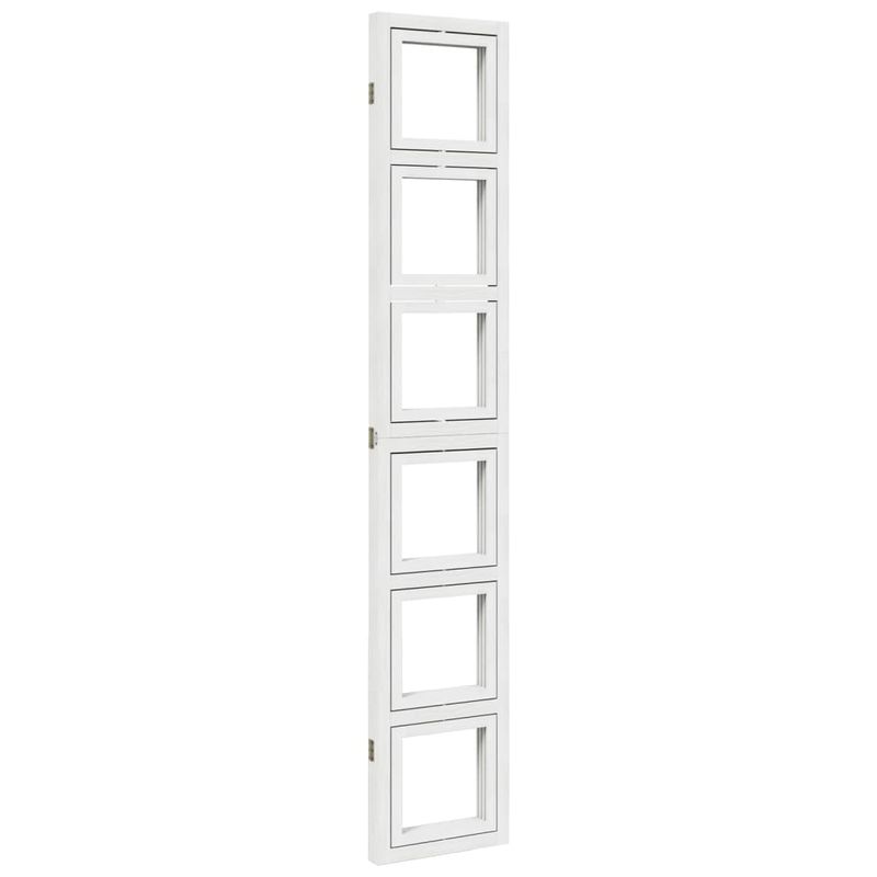 Casa si Gradina - Decoratiuni - Pereti despartitori si paravane - Paravan camera 3 panouri, alb, lemn masiv paulownia - Infinity.ro