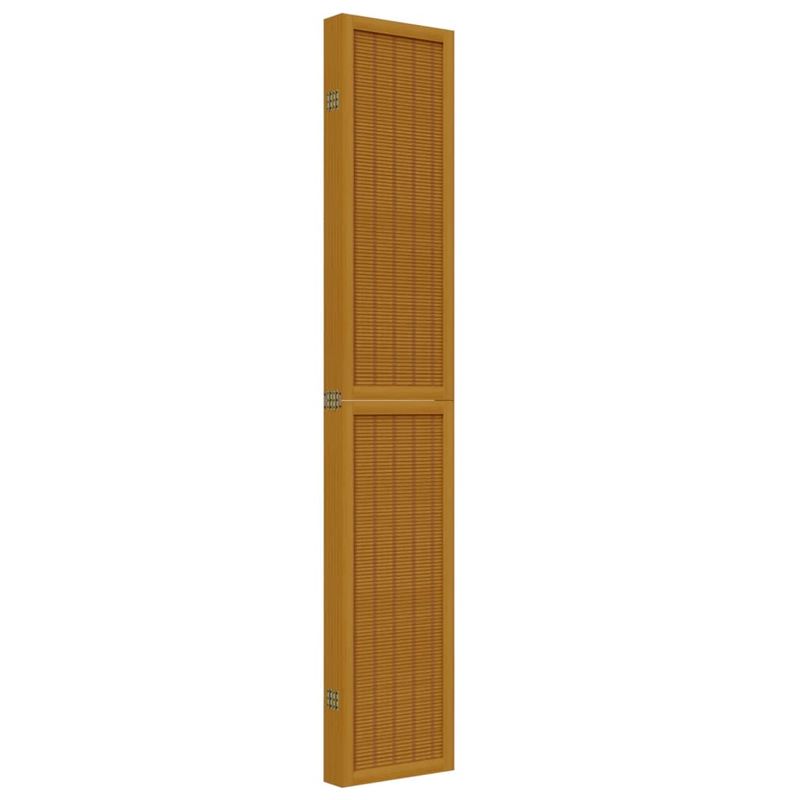 Casa si Gradina - Decoratiuni - Pereti despartitori si paravane - Paravan de camera cu 6 panouri, maro, lemn masiv paulownia - Infinity.ro