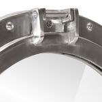 Casa si Gradina - Decoratiuni - Oglinzi - Oglinda hublou de perete diametru 30 cm aluminiu și sticla, argintiu - Infinity.ro