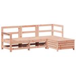 Casa si Gradina - Gradina si terasa - Mobilier exterior - Seturi mobila gradina - Set canapele de gradina, 4 piese, lemn masiv brad douglas - Infinity.ro