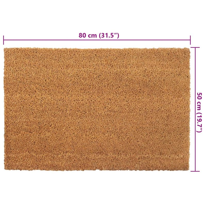 Casa si Gradina - Textile si covoare - Covoare - Covoare casa - Covoras de usa, natural, 50x80 cm, fibre de cocos - Infinity.ro