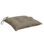 Casa si Gradina - Textile si covoare - Perne si pilote - Perne decorative - Perne de scaun, 2 buc., taupe, 50x50x7 cm, textil oxford - Infinity.ro