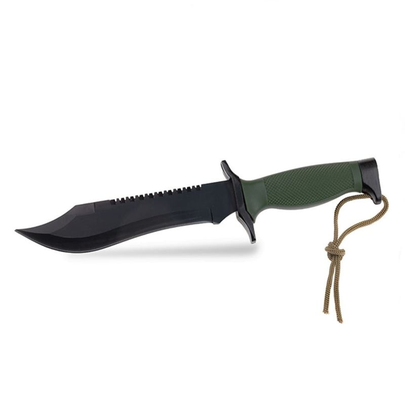 Casa si Gradina - Bucatarie si vesela - Vesela si tacamuri - Cutite si seturi de cutite - Cutit tactic, IdeallStore®, Military Rambo, 30.7 cm, Verde - Infinity.ro