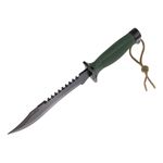 Casa si Gradina - Bucatarie si vesela - Vesela si tacamuri - Cutite si seturi de cutite - Cutit tactic, IdeallStore®, Military Rambo, 30.7 cm, Verde - Infinity.ro