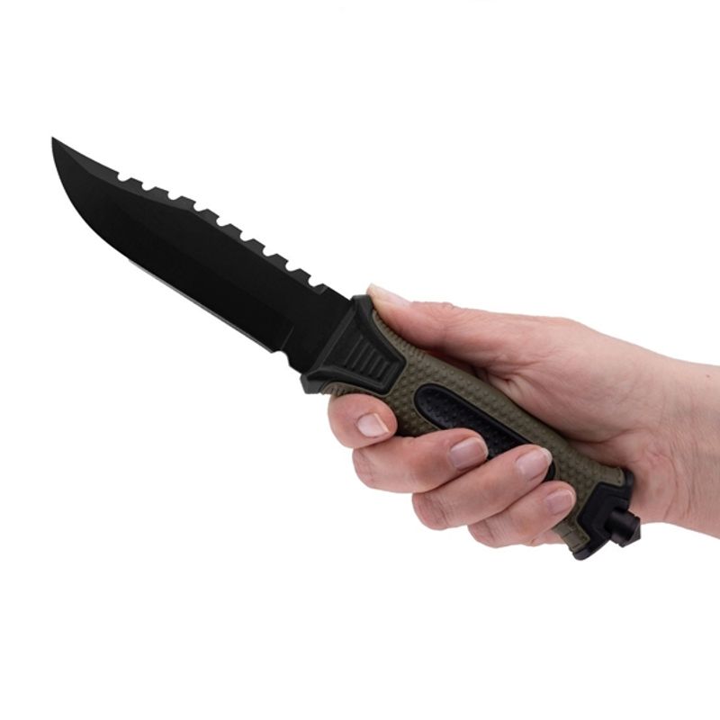 Casa si Gradina - Bucatarie si vesela - Vesela si tacamuri - Cutite si seturi de cutite - Cutit de vanatoare, IdeallStore®, Tactical Knife, 25 cm , Otel inoxidabil - Infinity.ro