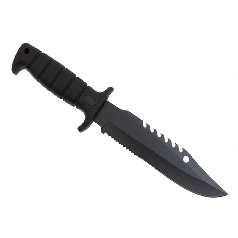 Casa si Gradina - Bucatarie si vesela - Vesela si tacamuri - Cutite si seturi de cutite - Cutit tactic, IdeallStore®, Ultimate Survival, 29 cm, Negru - Infinity.ro