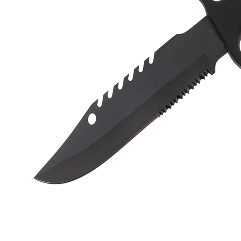 Casa si Gradina - Bucatarie si vesela - Vesela si tacamuri - Cutite si seturi de cutite - Cutit tactic, IdeallStore®, Ultimate Survival, 29 cm, Negru - Infinity.ro