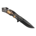 Casa si Gradina - Bucatarie si vesela - Vesela si tacamuri - Cutite si seturi de cutite - Briceag salvare, IdeallStore®, Hunting Deer, 21 cm, Otel inoxidabil - Infinity.ro