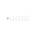 Casa si Gradina - Decoratiuni - Obiecte decorative - Vaze si boluri decorative - Vaza decorativa din metal Green 23cm - Infinity.ro