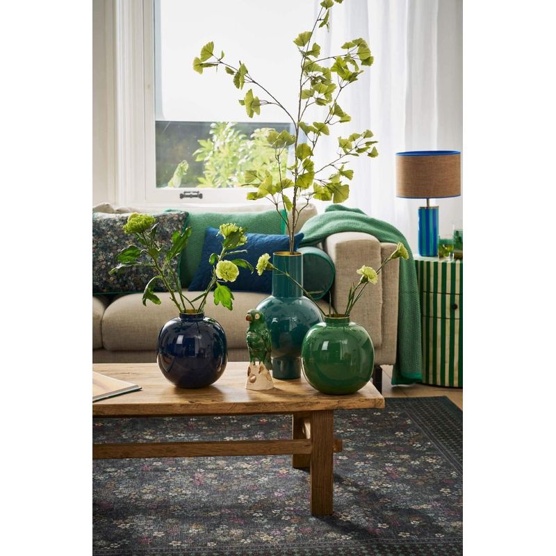 Casa si Gradina - Decoratiuni - Obiecte decorative - Vaze si boluri decorative - Vaza decorativa din metal Green 23cm - Infinity.ro