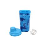 Sport si Outdoor - Echipament Sportiv - Accesorii echipament sportiv - Bidoane si shakere - Shaker Born To Lift culoarea bleu 700ml - Infinity.ro