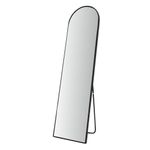 Casa si Gradina - Decoratiuni - Oglinzi - Oglinda decorativa metalica neagra 150x40 cm - Infinity.ro