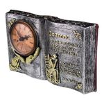 Casa si Gradina - Decoratiuni - Ceasuri - Ceas de masa, In forma de carte cu citat religios, 24 cm, 1693H - Infinity.ro