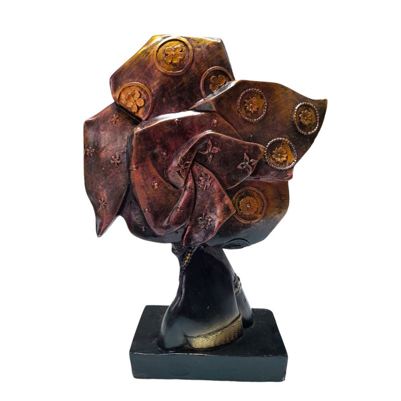Casa si Gradina - Decoratiuni - Obiecte decorative - Accesorii decorative - Statueta decorativa, Africana, 33 cm, LP003 - Infinity.ro