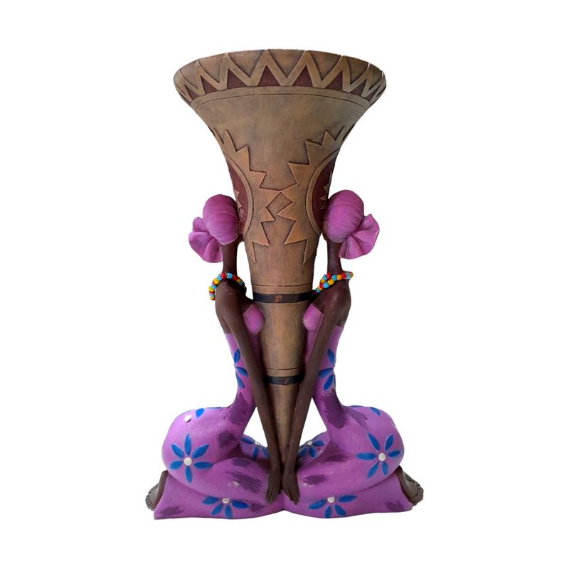Casa si Gradina - Decoratiuni - Obiecte decorative - Accesorii decorative - Statueta decorativa, Vaza Africana, 30 cm, LP006 - Infinity.ro