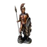 Casa si Gradina - Decoratiuni - Obiecte decorative - Accesorii decorative - Statueta decorativa, Soldat Spartan, 30 cm, LP007 - Infinity.ro