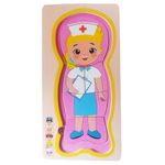 Jucarii, Copii si Bebe - Jucarii si jocuri - Jocuri si puzzle - Puzzle - Puzzle stratificat meserii,  Pentru invatat meseriile, 22200145 - Infinity.ro