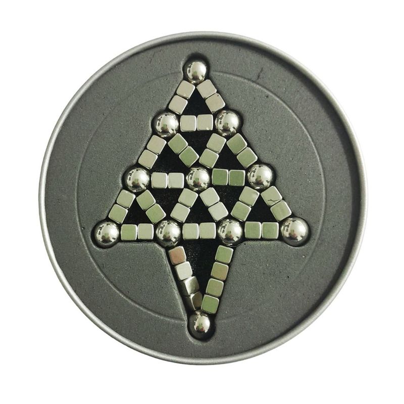 Jucarii, Copii si Bebe - Jucarii si jocuri - Jocuri si puzzle - Puzzle - Puzzle bile magnetice antistres, 55 de piese, LTOY60-2 - Infinity.ro