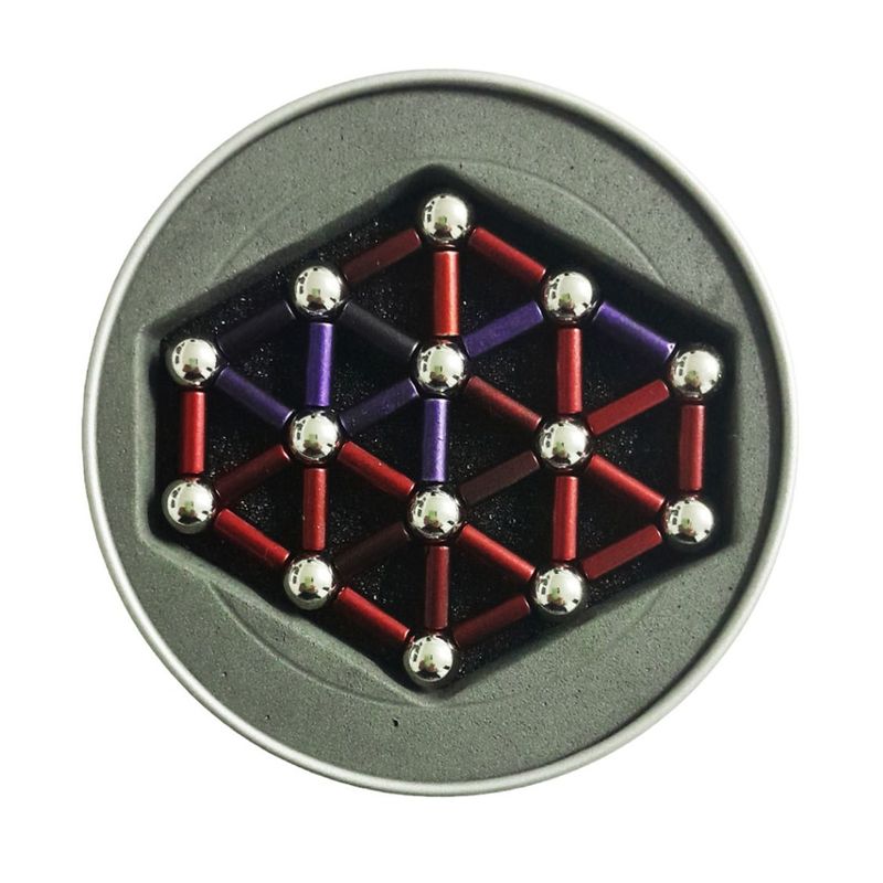 Jucarii, Copii si Bebe - Jucarii si jocuri - Jocuri si puzzle - Puzzle - Puzzle bile magnetice antistres, 40 de piese, LTOY60 - Infinity.ro