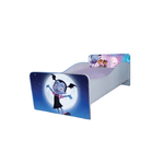 Casa si Gradina - Mobilier - Mobilier copii - Patuturi copii - Pat pentru copii Vampirina, 180x80 cm, alb/multicolor, saltea inclusa - Infinity.ro
