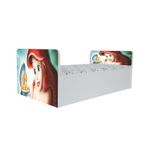 Casa si Gradina - Mobilier - Mobilier copii - Patuturi copii - Pat pentru copii Aero Ariel, 180x80 cm, alb/multicolor, saltea inclusa - Infinity.ro